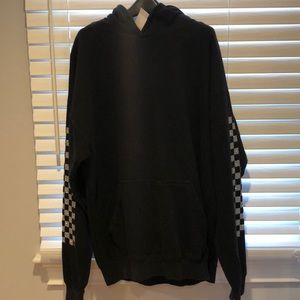 Rhude Checkered Sleeve Hoodie